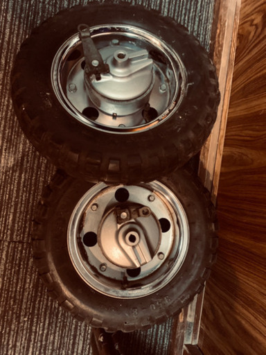 モンキー、メッキホイール。