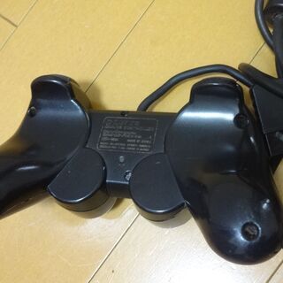 PS2 SONY 純正コントローラー DUALSHOCK2 SCPH-10010 アナログライト点灯しない プレステ2 プレイステーション 黒 ブラックの画像
