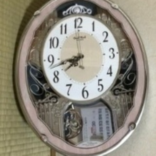 メロディー付き壁掛け電波時計