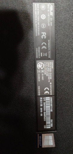 ASUS　エイスース D540Y　中国語　ノート型パソコン　