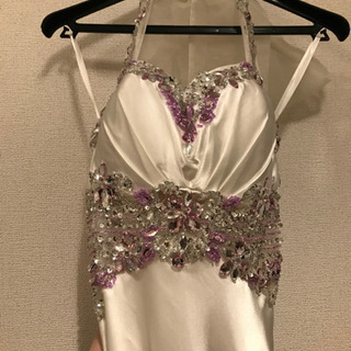 W.PLUME 白　ロングドレス　