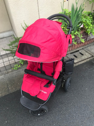 ベビーカー　エアバギー　ココ　ブレーキモデル　チェリーレッド