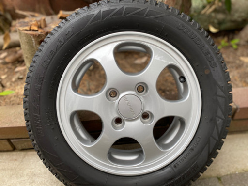 値下げしました‼️155/65R/13 ホンダ純正アルミホイール　スタッドレスタイヤ