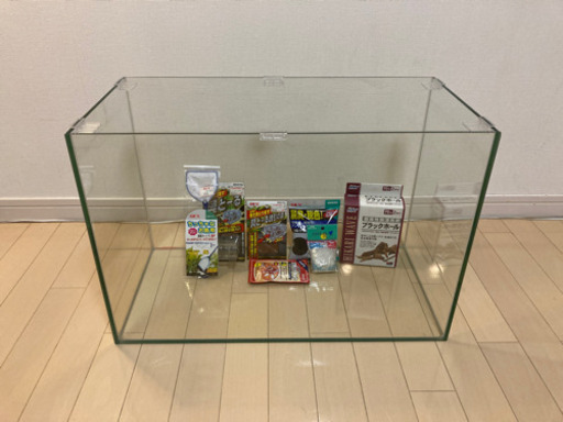 60cm オールガラス 水槽 ハイタイプ セット