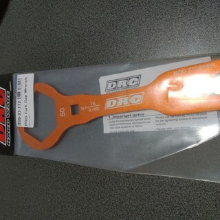 新品未開封！DRC プロフォークキャップレンチ WP 50mm