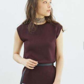 ロペピクニック  ゼロスリーブ総針ニットプルオーバー