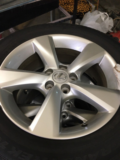 24年、RX450レクサス純正タイヤホイル