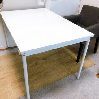 伸縮テーブルとIKEA椅子2つセット❤️ダイニングテーブル❤️IKEA