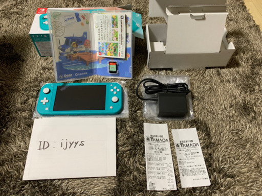 任天堂スイッチライトandあつまれどうぶつの森