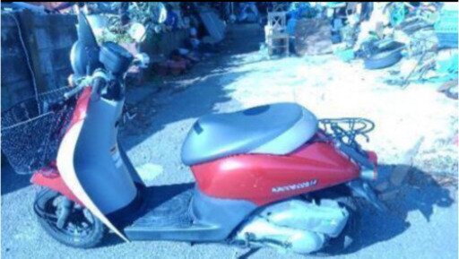 ホンダ　トゥデイ　赤色　原付　50cc
