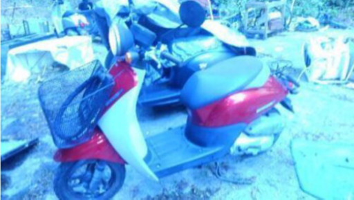 ホンダ　トゥデイ　赤色　原付　50cc