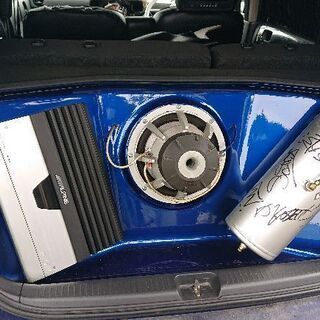 人気の トヨタ Bb エアサス ウーハー フルエアロ 4本出しマフラーの画像