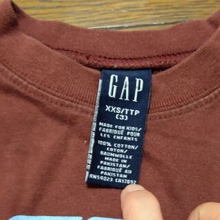 🎽11０ｃｍ　長袖（カットソー）GAP 子ども服⑤の画像
