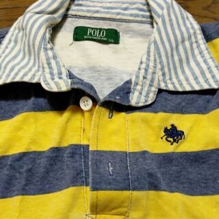 🎽11０ｃｍ　POLO  半袖シャツ　子ども服④の画像