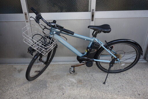 電動自転車 スポーツ Panasonic ハリヤ スカイブルー 26インチ