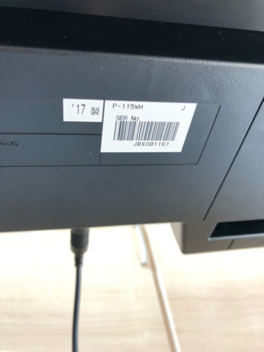ほぼ未使用　YAMAHA P115 17年製 付属品あり