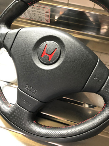 MOMO　HONDA　タイプR　EK9　純正　ステアリング
