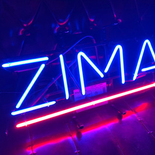ZIMAネオンサイン
