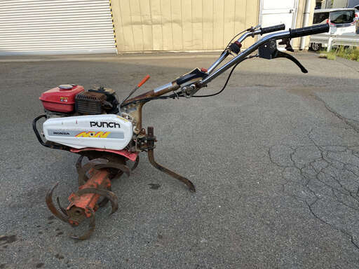 整備済 ナタ爪程度良く 仕事率大 ホンダ パンチ 4馬力 耕運機 F401 前2後1速 現物確認 初期不良対応 取説はメーカーHPにあり