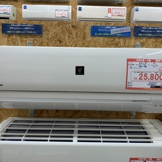 (819)☆☆【格安・・中古・・エアコン】　2016年製　シャープ　2.2Kw(6畳～8畳用)売ります☆☆