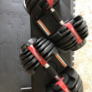 可変式ダンベル24kg × 2  アジャスタブルベンチ1台