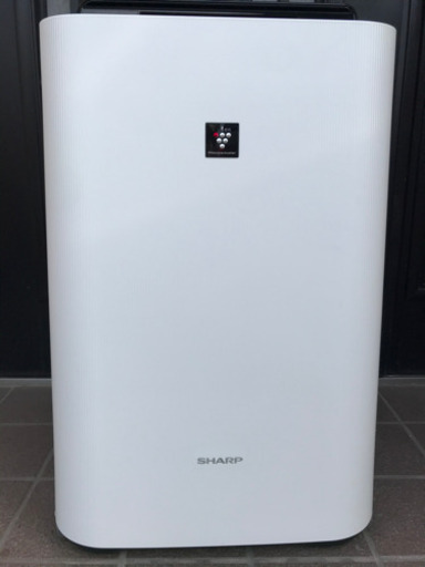 シャープ SHARP KC-E50-W [高濃度プラズマクラスター7000 加湿空気清浄機（加湿13畳まで 空清23畳まで） ホワイト]