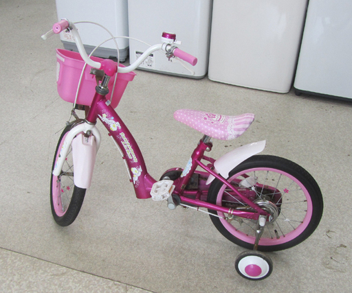子供用自転車 16インチ ピンク kids自転車 女の子用 自転車 KIRA KIRA PRECURE ALA MODE ☆ PayPay(ペイペイ)決済可能 ☆ 札幌市 北区 屯田