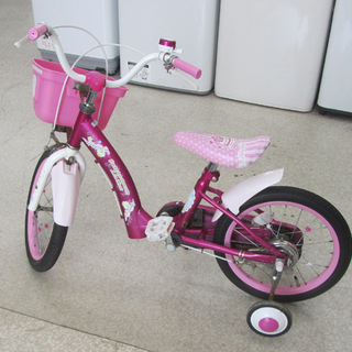 子供用自転車 16インチ ピンク kids自転車 女の子用 自転車 KIRA KIRA PRECURE ALA MODE ☆ PayPay(ペイペイ)決済可能 ☆ 札幌市 北区 屯田の画像