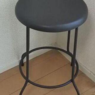 【取引決まりました】可愛い！コンパクトなスツール  丸型 ブラウ...