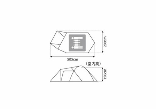【さらに！値下げしました】スノーピーク アメニティドームMサイズ