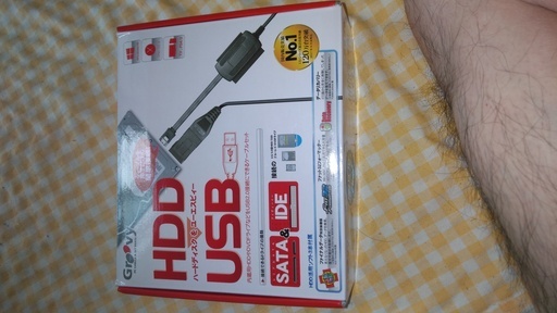 たこの吸出し　ＨＤＤをＵＳＢでデータ取り込み　ＵＤ－５００ＳＡ