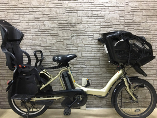 東京23区配達無料　新基準  ヤマハ　パスkiss mini  8.9Ah リチウム 電動自転車 中古★20インチ ★子供乗せ