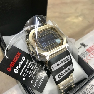 未使用！G-SHOCK フルメタルゴールド GMW-B5000GD-9JF 