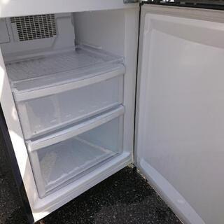 大きな2ドア冷蔵庫 ﾐﾂﾋﾞｼ MR-H25 黒 の画像