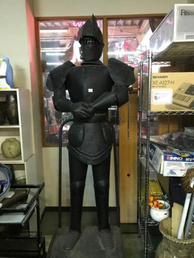 JG00478 甲冑 鎧 騎士 美術 鉄製 西洋甲冑 インテリア.