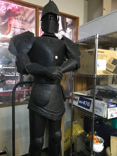 JG00478 甲冑 鎧 騎士 美術 鉄製 西洋甲冑 インテリア.