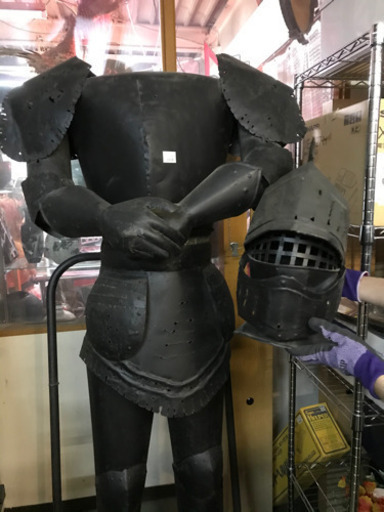 JG00478 甲冑 鎧 騎士 美術 鉄製 西洋甲冑 インテリア.