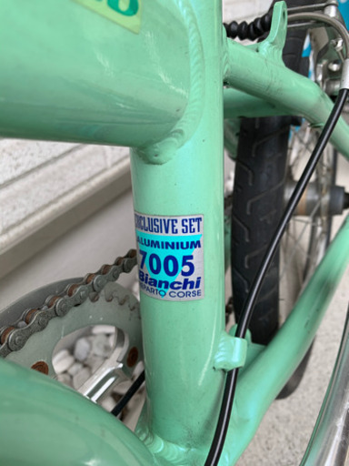 【中古品】Bianchi ビアンキ折りたたみ自転車 MILANO-CD 20インチ３段変速