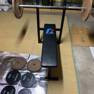 ベンチプレス　105キロセット