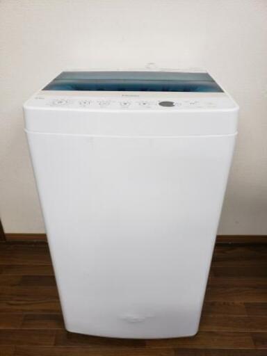 送料無料/設置無料美品✨/JW-C45A/ハイアール/Haier/洗濯機/4.5kg/17年製
