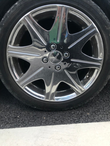 売約済　レグザス　16インチ　4本　6.5j  PCD100     4穴　ホイール　タイヤ付き