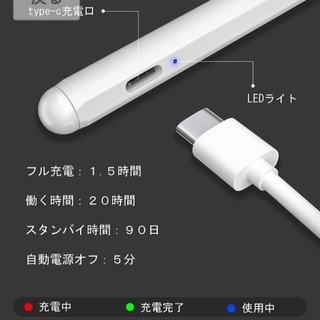 即購入OK♪SOCLL apple ipad タッチペン　スタイラスペンの画像