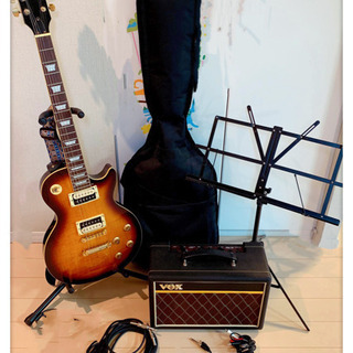 取引完了 ギター9点セット エレキギター Blitz By Aria pro ⅡとアンプVOX