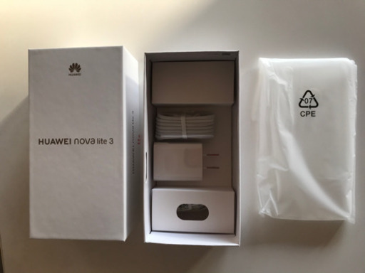 HUAWEI nova lite 3  simフリー　ブルー　黒と交換可