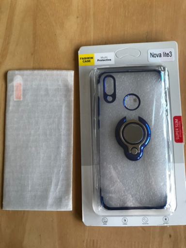 HUAWEI nova lite 3  simフリー　ブルー　黒と交換可