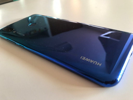 HUAWEI nova lite 3  simフリー　ブルー　黒と交換可