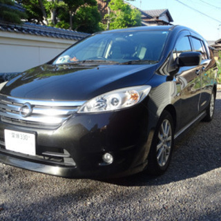 日産ラフェスタ ハイウェイスター　黒　平成２３年　走行距離４８２７７㎞　走行少ない　の画像
