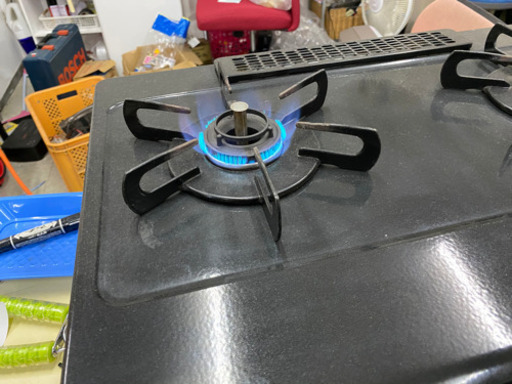 パロマ ガステーブル ガスコンロ　左強火 PA-340WA 中古　リサイクルショップ宮崎屋20.5.9