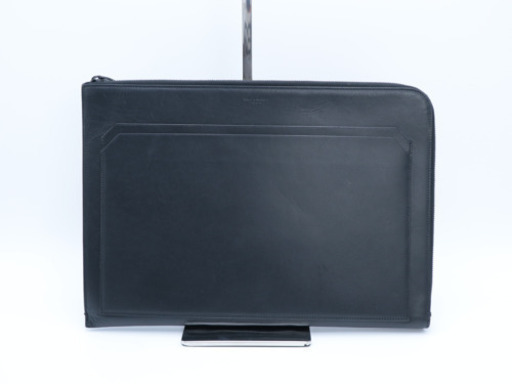 《YVES SAINT LAURENT/クラッチバッグ》ABランク ブラック