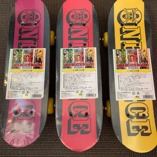 ワンピース ミニスケボー3つセット✩